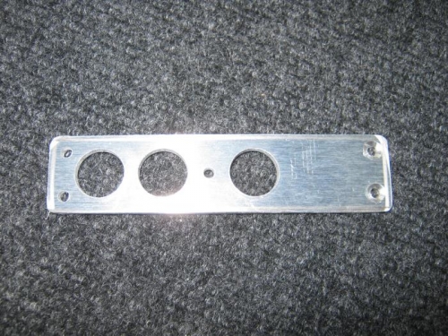 Countersink holes on F1252 flaperon stops