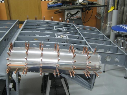 Clico'd the F1275A-F left fuselage corner skins