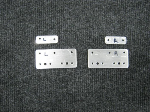 Create firewall spacers; machine countersink cowl attach plates & match drill holes