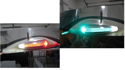 Left and right NAV/strobes