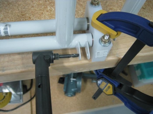 Removing excess powder coat