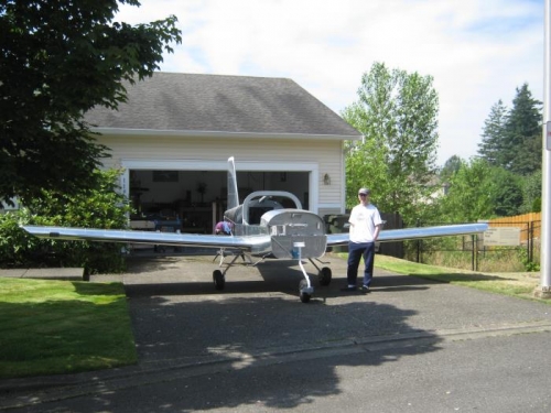 First time out of the garage;  wings on; looks great