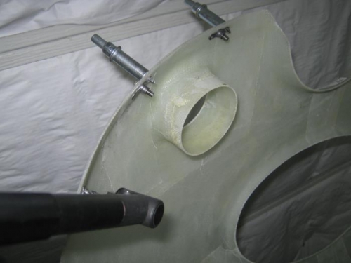 Installing the nuplates on the bottom cowl