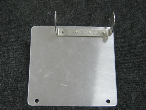 Hinge attached to oil door