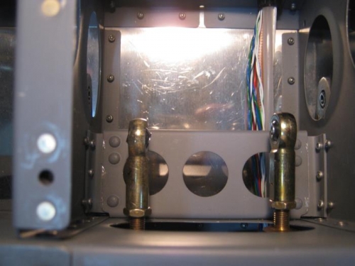 F1206F bearing bracket brace installed.