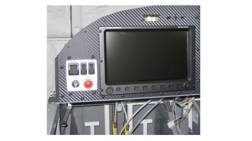 Ignition module and SkyView display installed