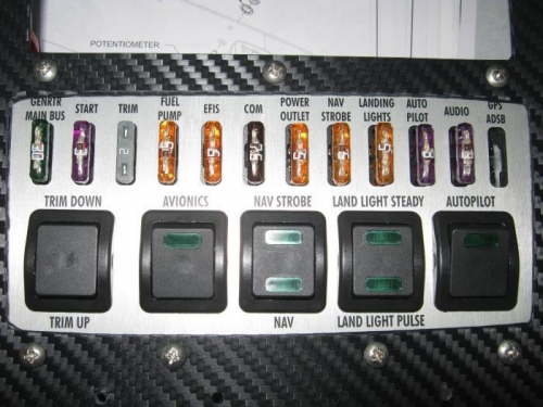 AV-500001 power & switch module