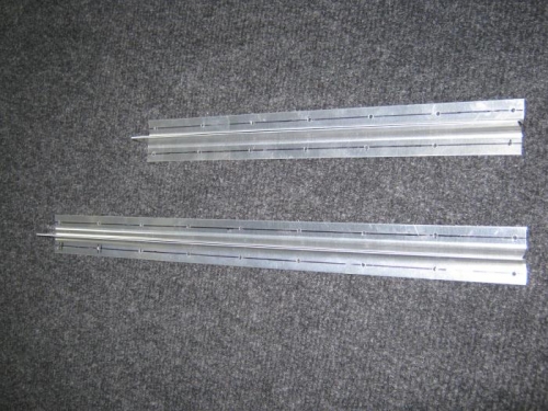 Measure, mark and drill the forward & aft attach angles