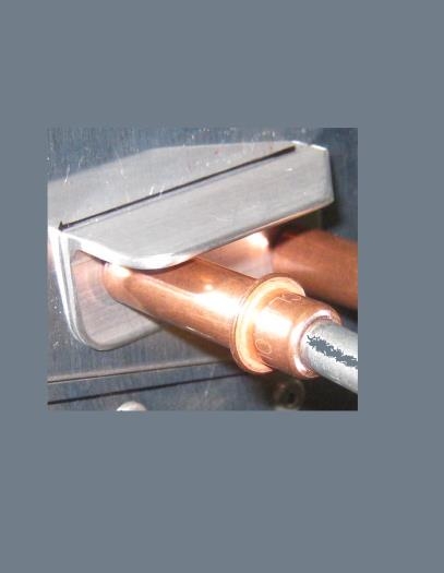 Right handle completed