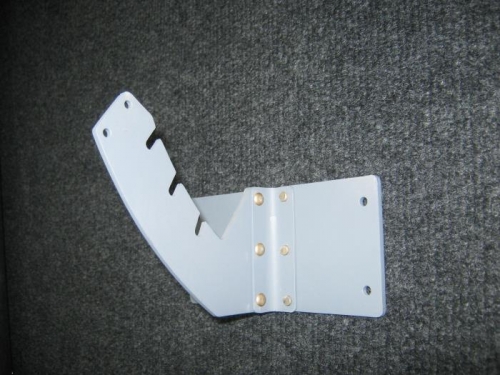 Completed detent bracket assembly