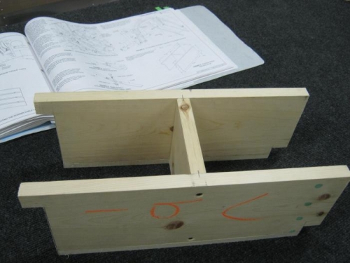 Rudder pedal rigging stop