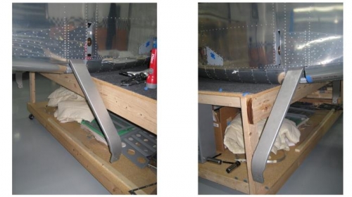 Right & Left main gear installed