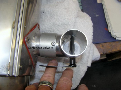 cabin heat valve