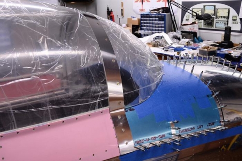 All-metal bezel installed.