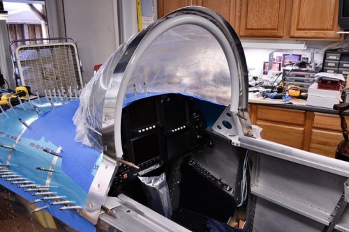 All-metal bezel installed.