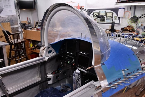 All-metal bezel installed.