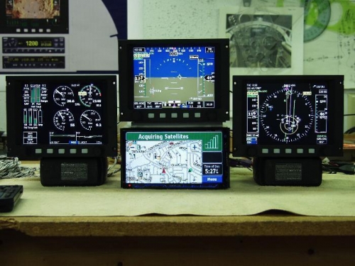 Glass Panel - Ground GPS Moving Map