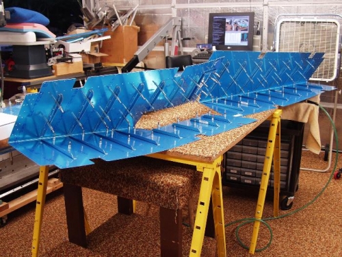 Elevator Skin Stifferners Matched Drilled