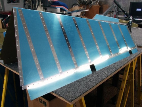 Rudder Skin Stiffeners