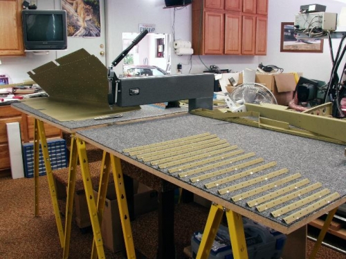 Rudder Skin Stiffeners