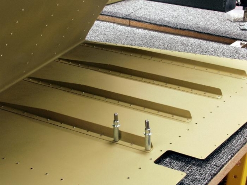 Rudder Skin Stiffeners