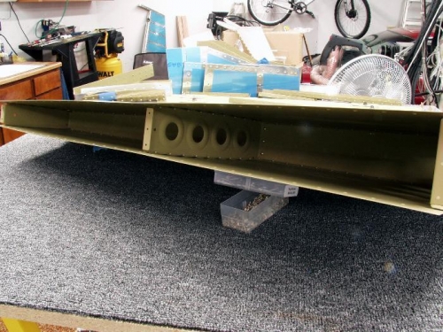 Riveting Vertical Fin