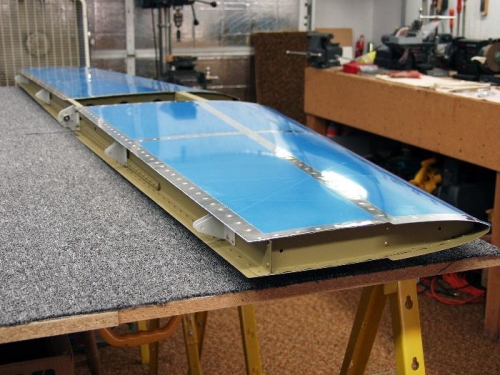 Horz Stab Skin Riveting