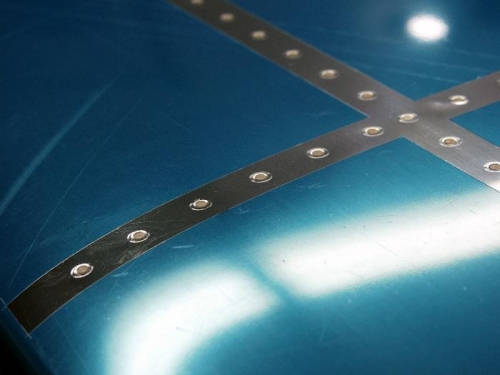 Horz Stab Skin Riveting