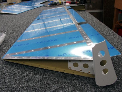 Right Elevator Riveted - Bottom