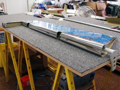 Right Elevator Leading Edge - Bent