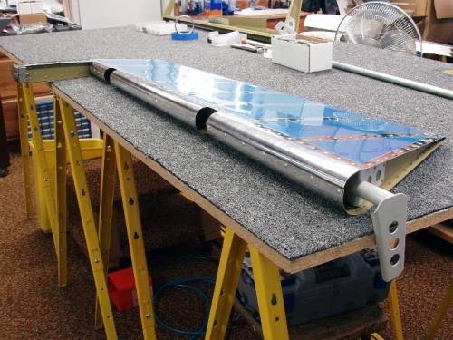 Right Elevator Leading Edge - Riveted