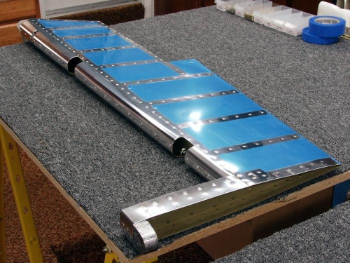 Left Elevator Riveting