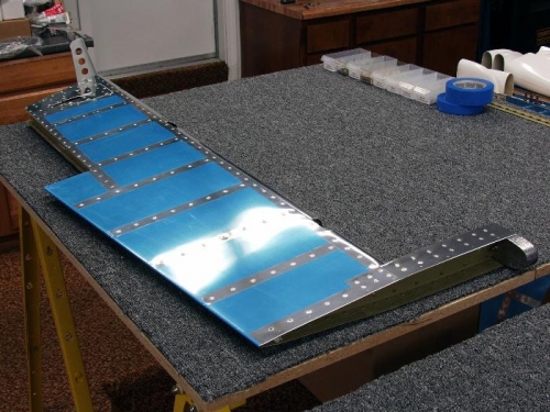 Left Elevator Riveting