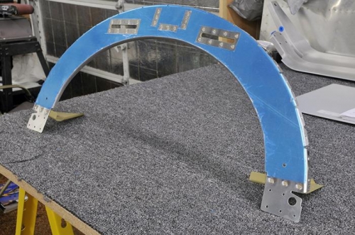 Rear Turtle Deck - Fabrication