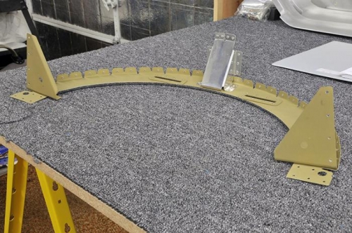 Rear Turtle Deck - Fabrication