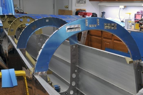 Rear Turtle Deck - Riveted To Fuselage