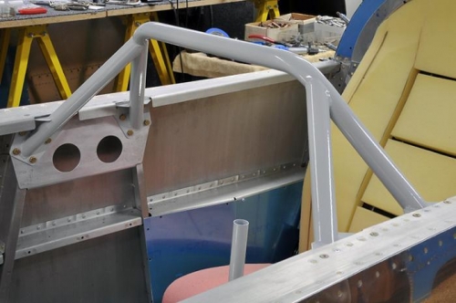 Front Seatback Support - Left View