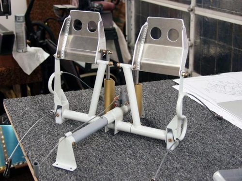 Rudder Pedals - Front