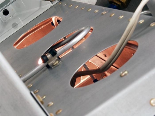 Brake Lines Snaked In Gear Tower Around Fuel Vent Lines