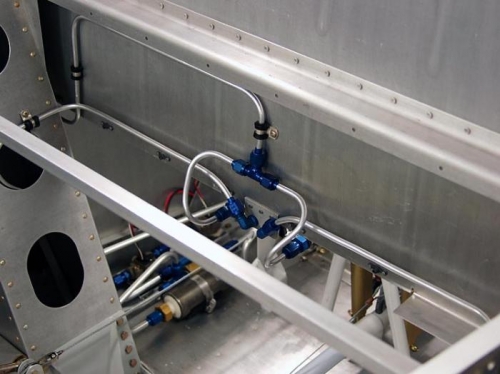 Tee In Low Pressure Brake Fluid Line