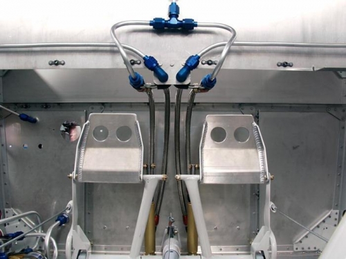 Low Pressure Brake Fluid Line Tee