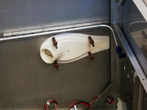 Plastic NASA Vent - Left Side