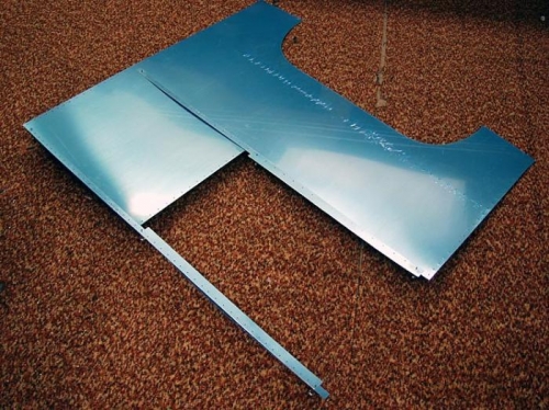 Forward Skin Cut With Stiffeners