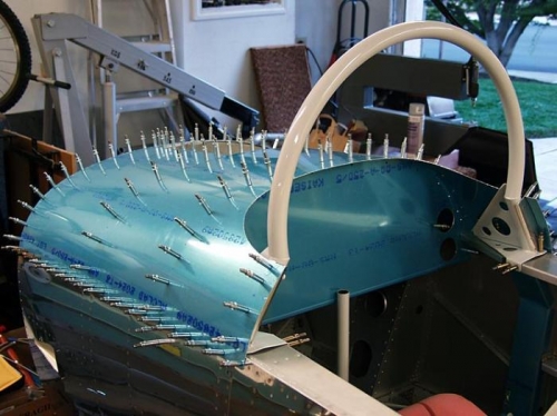 Forward Skin Drilled and Cleco'd