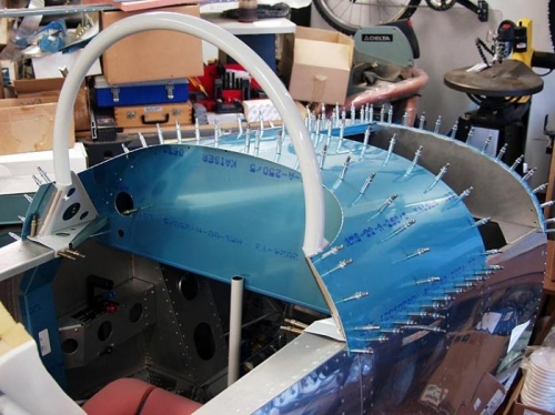 Forward Skin Drilled and Cleco'd