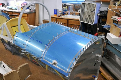 Front Turtle Deck & Baggage Door