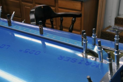 Canopy Tee-Rail - Installed