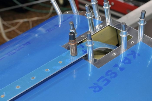 Canopy Tee-Rail - Installed