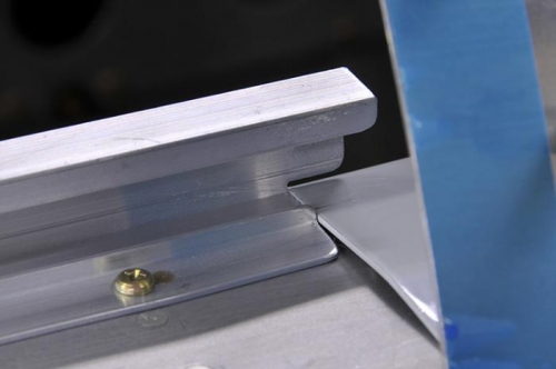 Side Rails - Detail of Fancy Cut