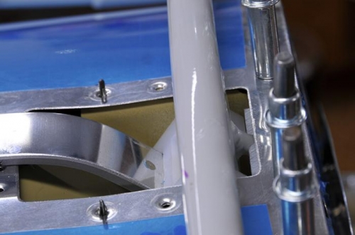 Rear Rail - Closed and Locked